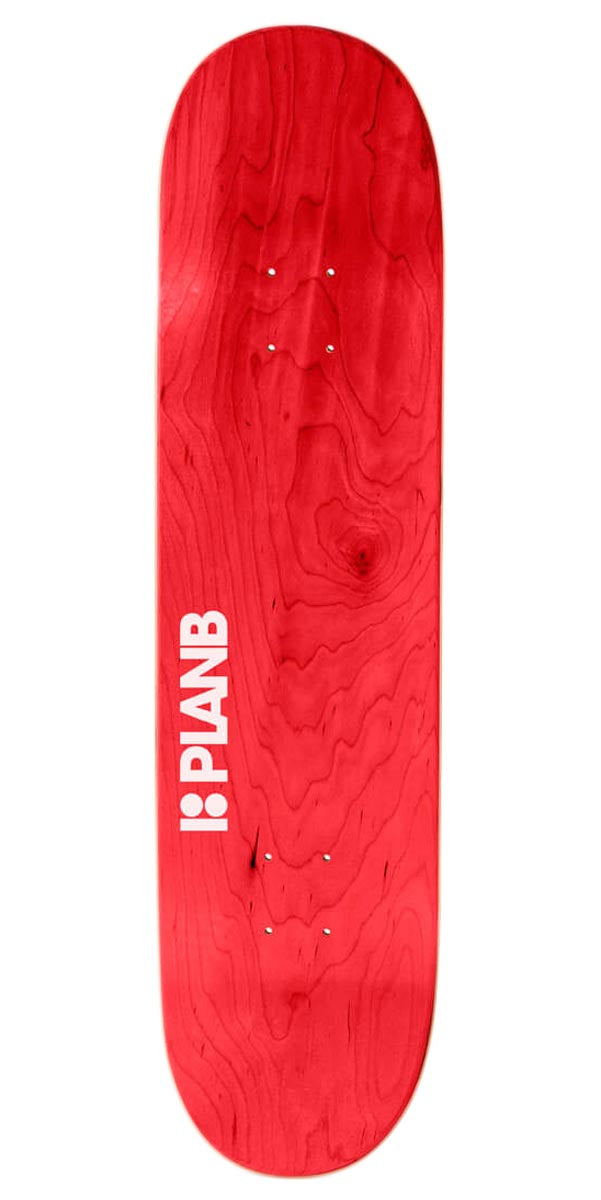 Plan B G Gustavo Skateboard Deck - Red - 8.00