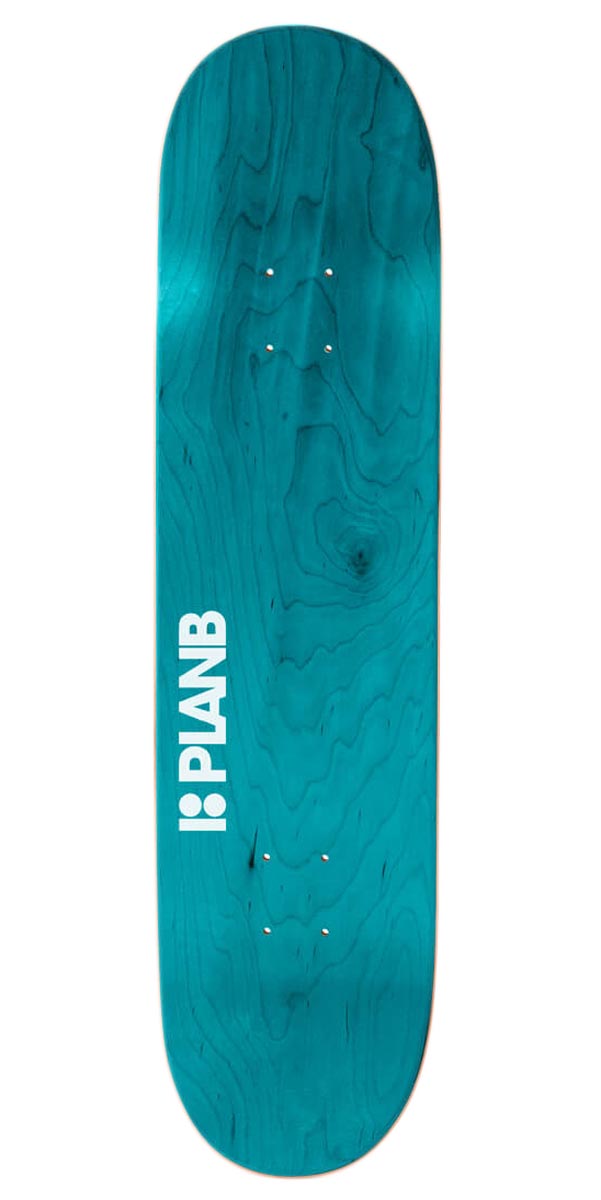 Plan B Team Grain Skateboard Deck - Yellow - 8.25