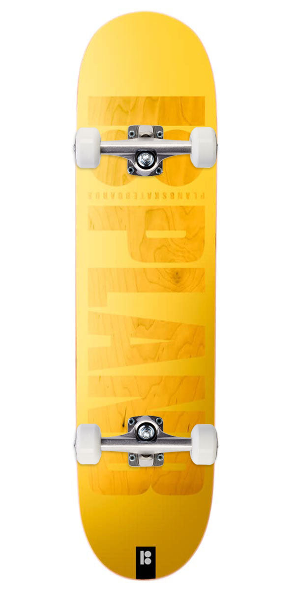 Plan B Team Grain Skateboard Complete - Yellow - 8.25
