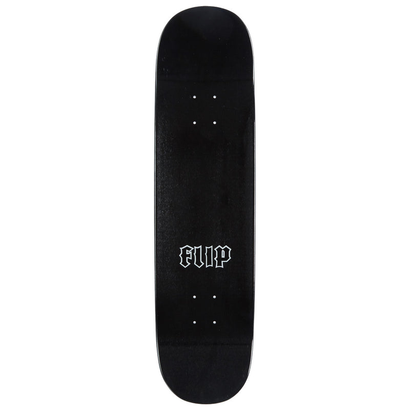Flip Team Cancelled Skateboard Complete - Dipped Blackout - 8.25