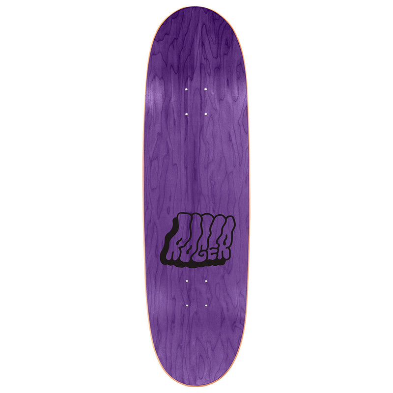 Roger Kicked To The Curb Oval Shape Skateboard Deck - 9.125