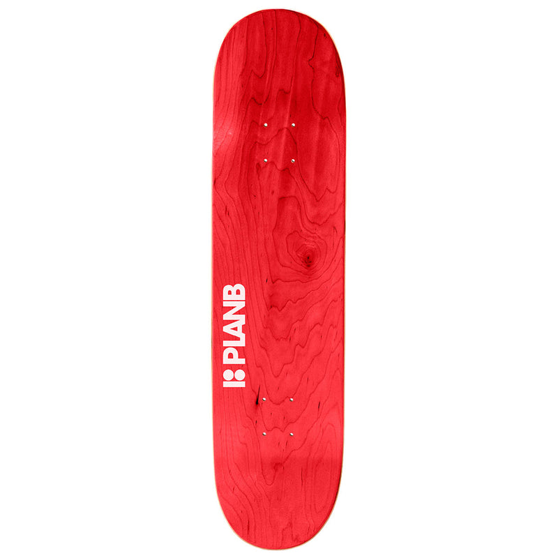 Plan B Angled Gustavo Skateboard Deck - 8.00
