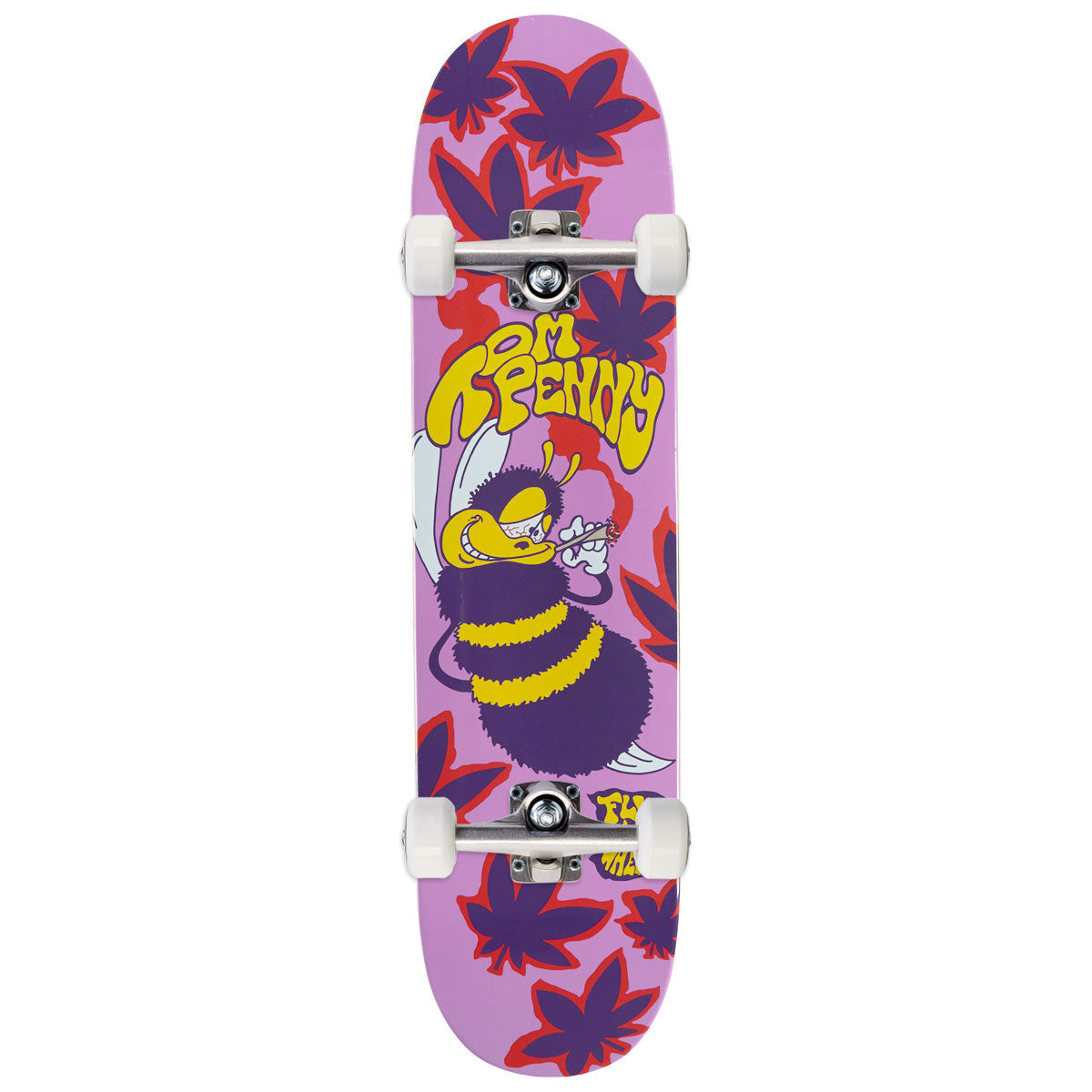 Flip High in a Haze Skateboard Complete - Purple - 7.75