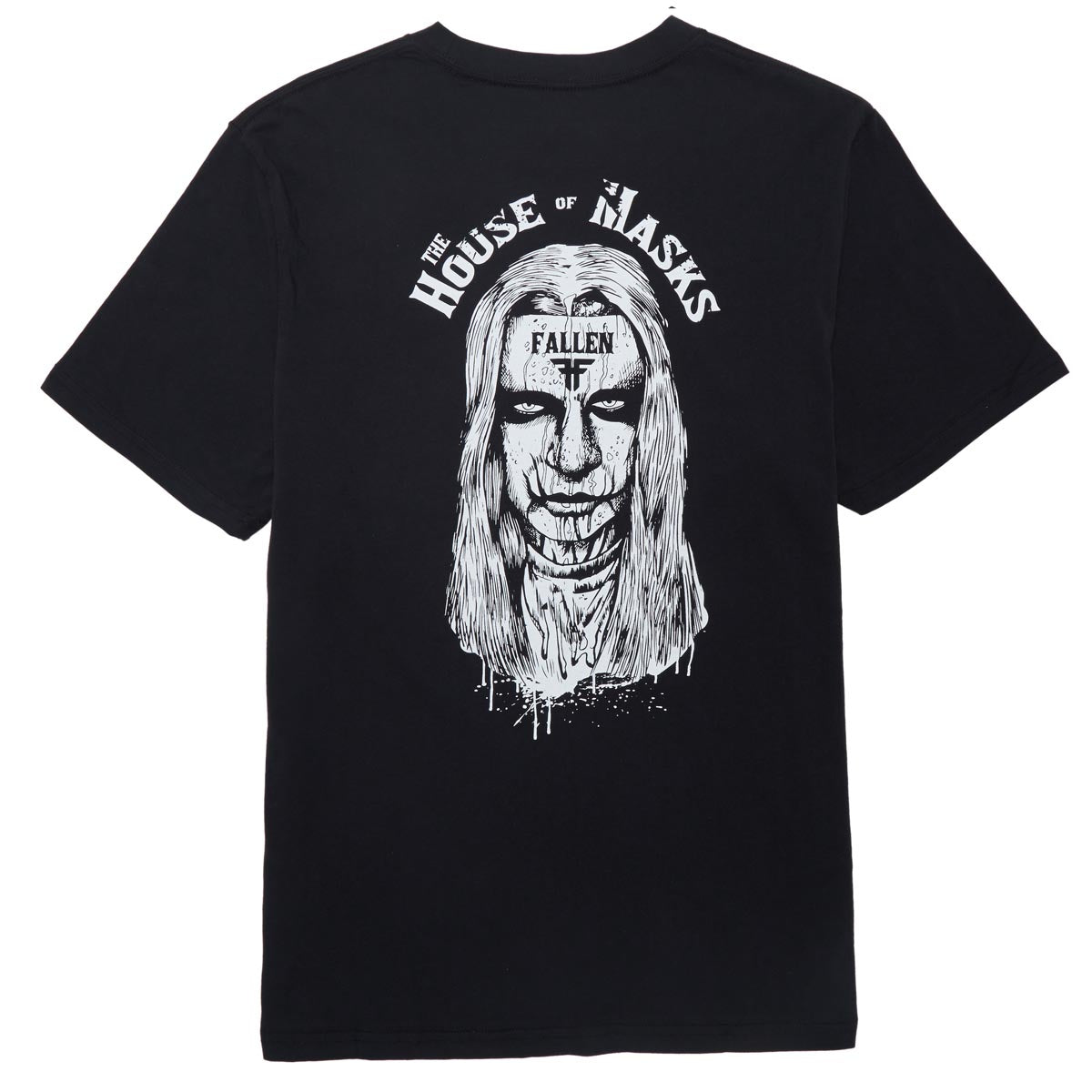 Fallen House Of Masks T-Shirt - Black/White image 1