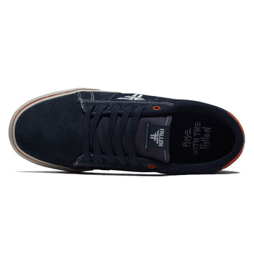 Fallen Bomber Shoes - Navy/Bone/Orange