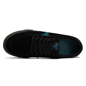 Fallen Bomber Shoes - Black/Teal/Dark Gum