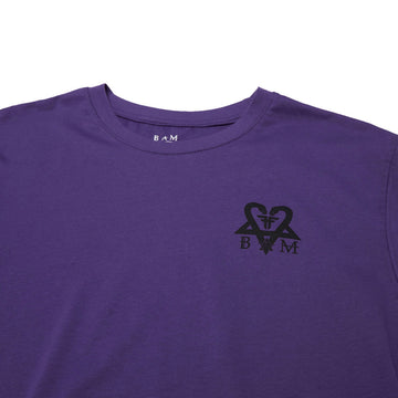 Fallen x Bam T-Shirt - Purple/Black