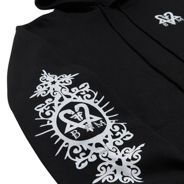 Fallen x Bam Hoodie - Black/White