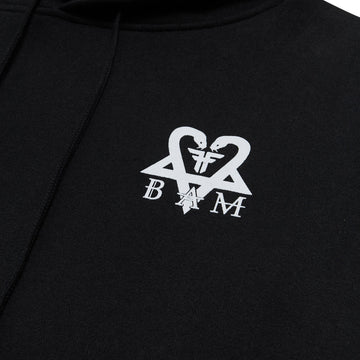 Fallen x Bam Hoodie - Black/White