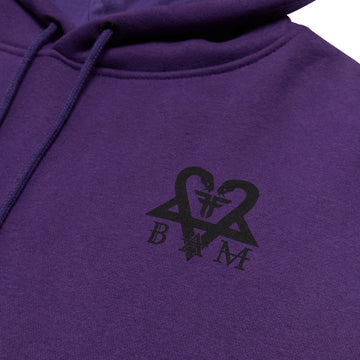 Fallen x Bam Hoodie - Purple/Black