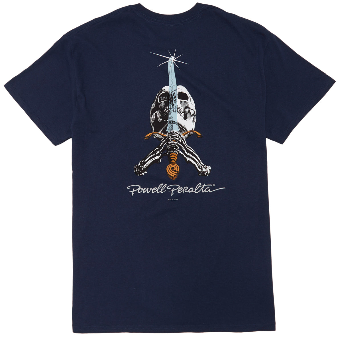 Powell-Peralta Skull And Sword T-Shirt - Military Green II – CCS
