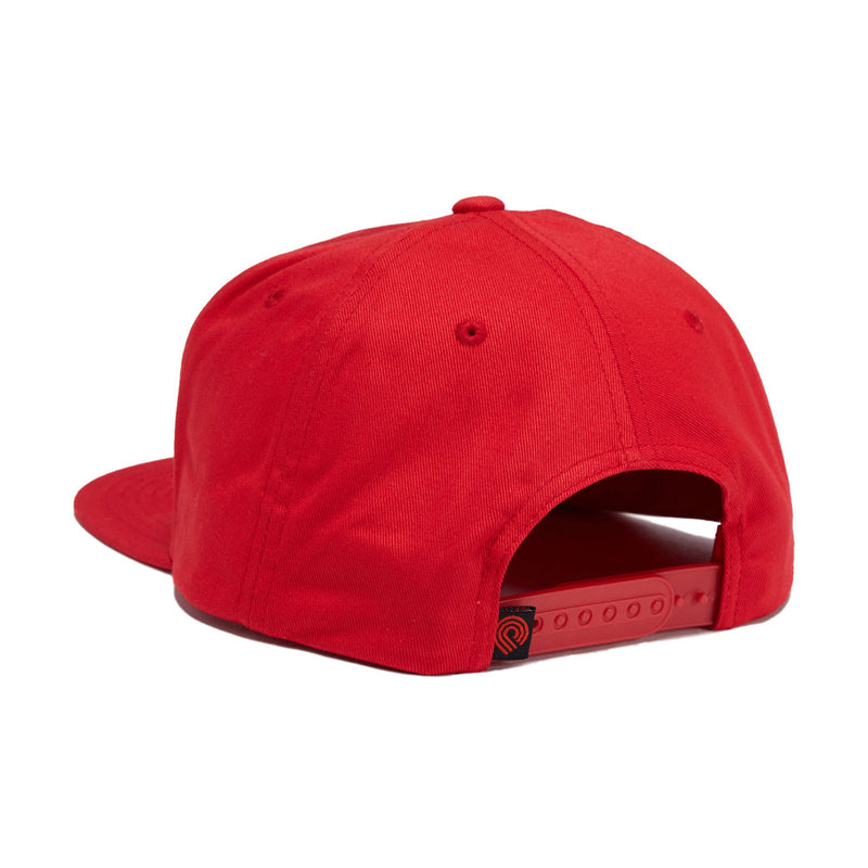 Powell-Peralta Winged Ripper Snapback Hat - Red