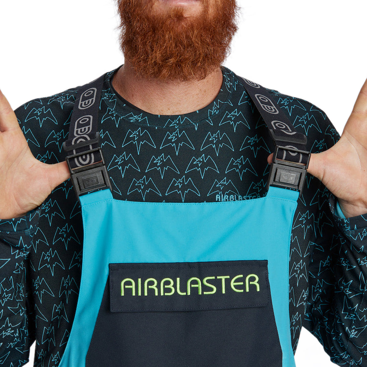 Airblaster Freedom 2024 Bib Snowboard Pants - Tan image 2
