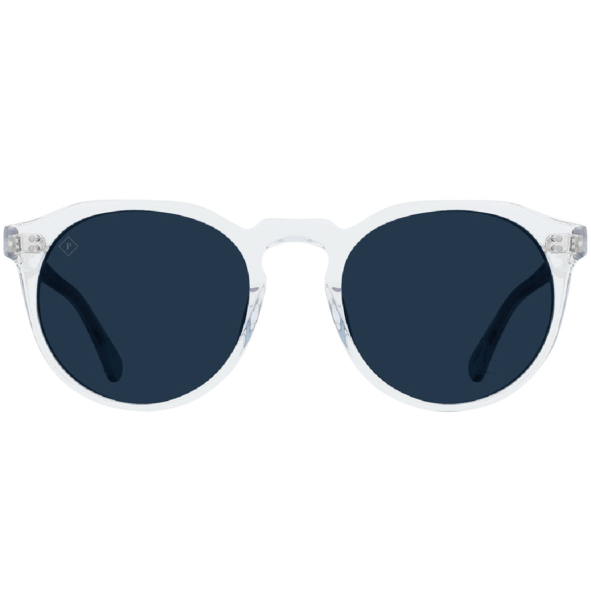 Raen Remmy 52 Sunglasses - Crystal Clear/Polarized Blue image 2