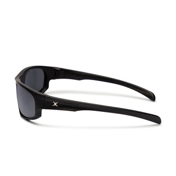 Decade Carsen 00s Sunglasses - Matte Black Nylon/Grey Polycarbonate