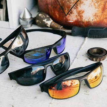 Decade Carsen 00s Sunglasses - Matte Black Nylon/Grey Polycarbonate