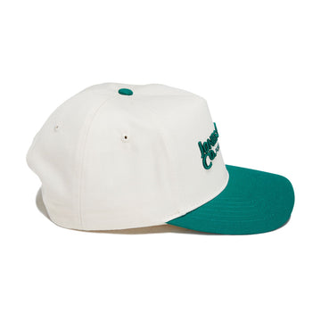 Jones Legacy Founders Mark Snapback Hat - Natural/Green