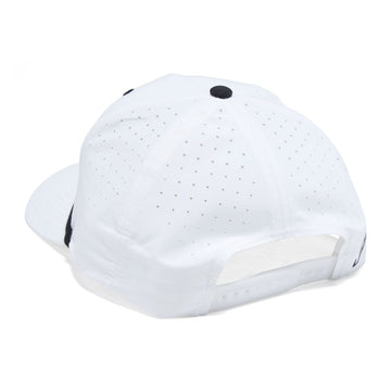 Jones Block Rope Hat - White