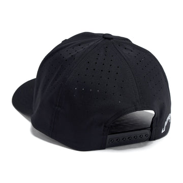 Jones Athletic Utility Curved Snapback Hat - Black