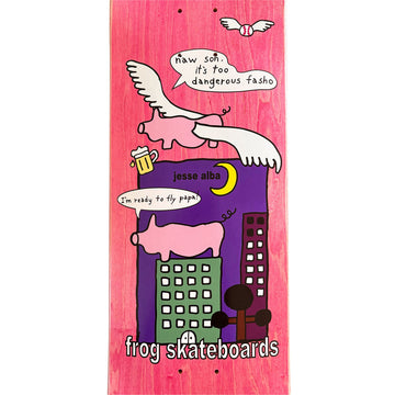 Frog Papa Knows Best Jesse Alba Skateboard Deck - 8.38