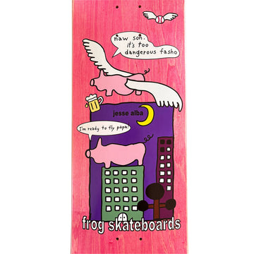 Frog Papa Knows Best Jesse Alba Skateboard Complete - 8.60
