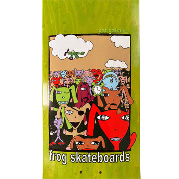 Frog Party Monster Pat Gallaher Skateboard Deck - 8.50