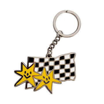 Frog Stars Keychain - Yellow