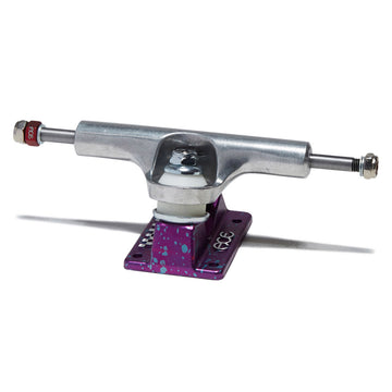 Ace AF1 Magenta Splatter Skateboard Trucks - Polished - 22
