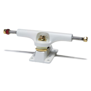 Ace AF1 Satin White Skateboard Trucks - Chrome - 44