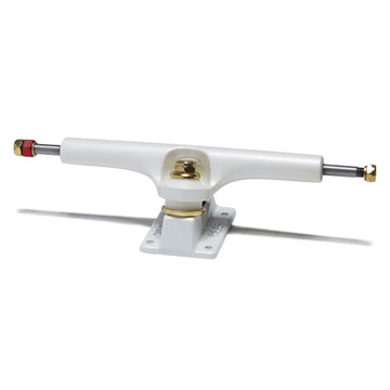 Ace AF1 Satin White Skateboard Trucks - Chrome - 80