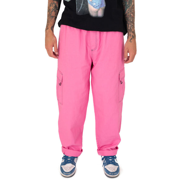 ★LUV IS TRUE★ NM NYLON CARGO PANTSPINK NYLON 2-WAY CARGO PANTS(PINK) - HAVISM | 60% - Asian Fashion