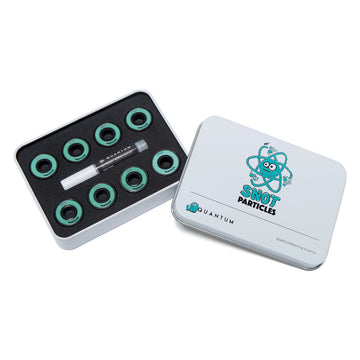 Quantum x SNOT Particles Metallics Bearings - Teal