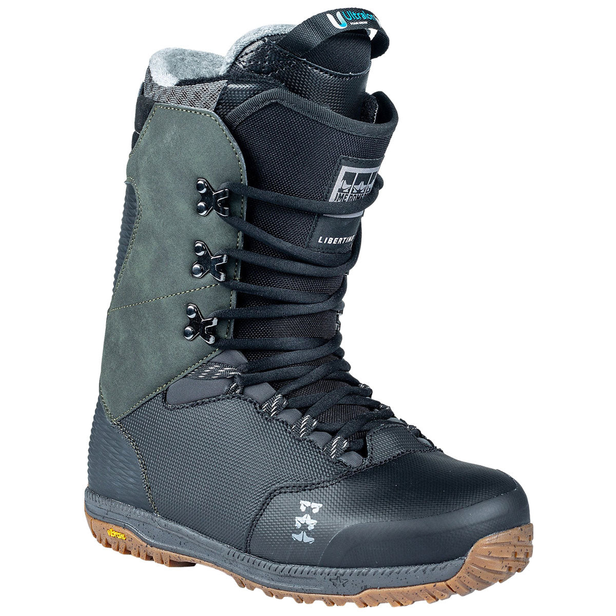 Rome SDS Libertine Lace 2024 Snowboard Boots - Black image 2
