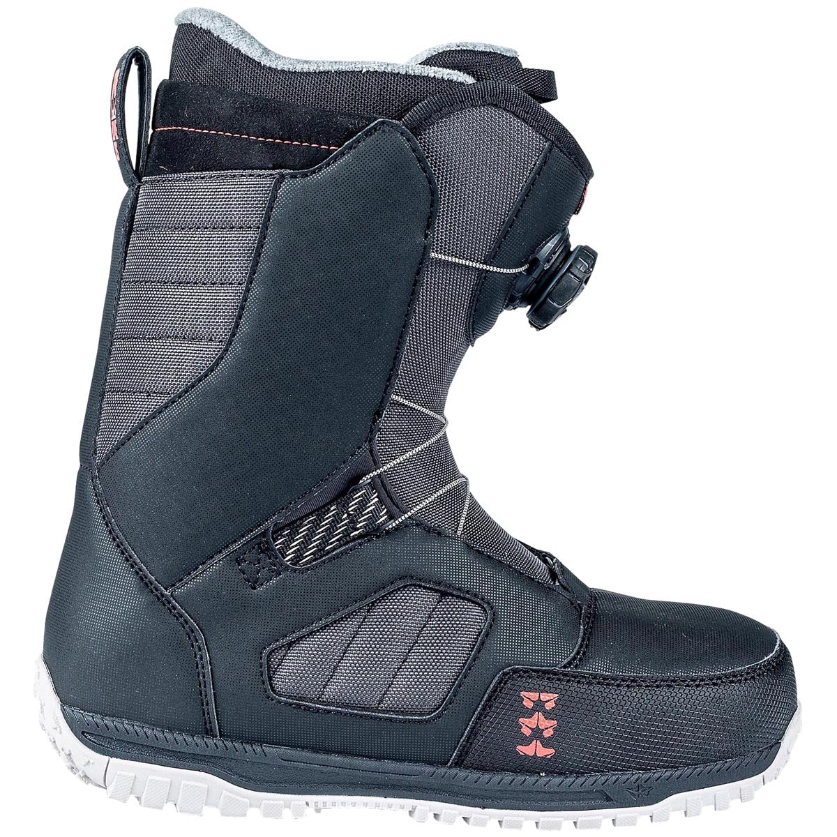 Rome SDS Womens Stomp Boa 2024 Snowboard Boots - Black image 1