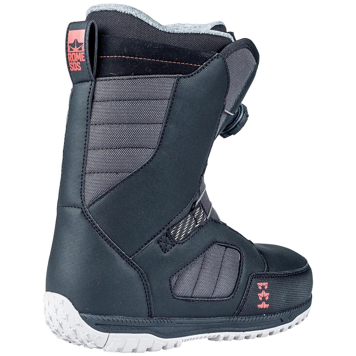 Rome SDS Womens Stomp Boa 2024 Snowboard Boots - Black image 3