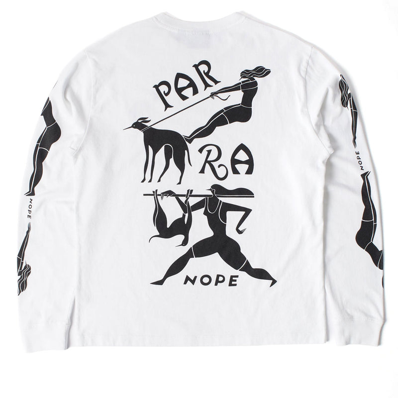 By Parra Dog Training Long Sleeve T-Shirt - White