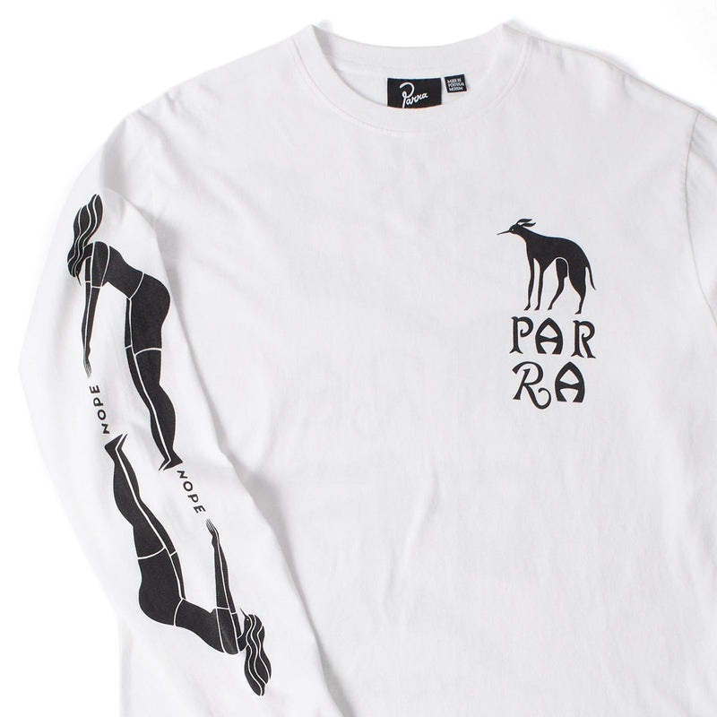 By Parra Dog Training Long Sleeve T-Shirt - White