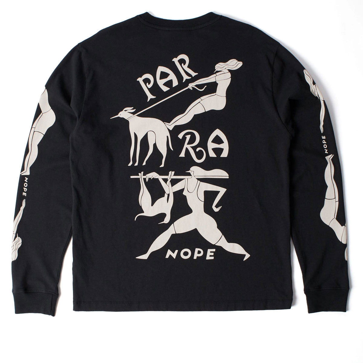 By Parra Dog Training Long Sleeve T-Shirt - Black image 2