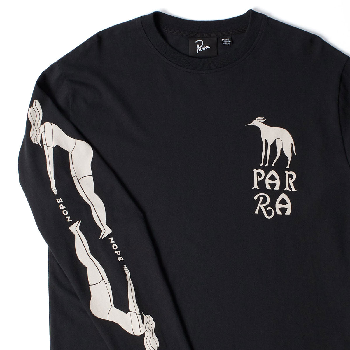 By Parra Dog Training Long Sleeve T-Shirt - Black image 3