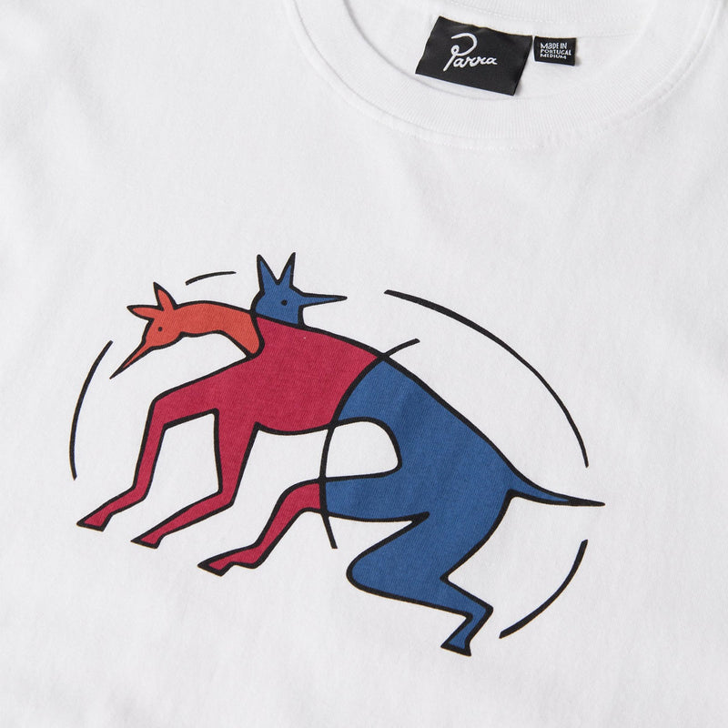 By Parra The Zoomies T-Shirt - White