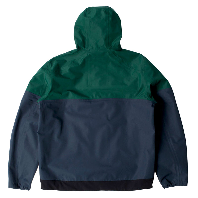 By Parra The Wind Dunes Anorak Jacket - Pine Green