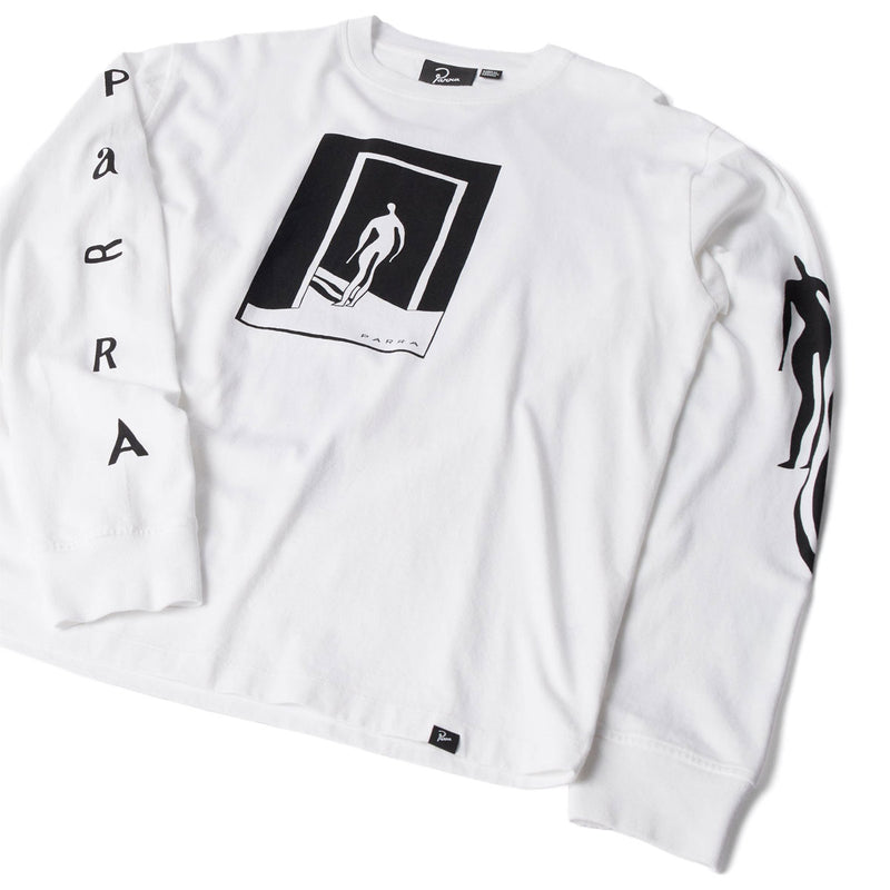 By Parra The Hotel Long Sleeve T-Shirt - White