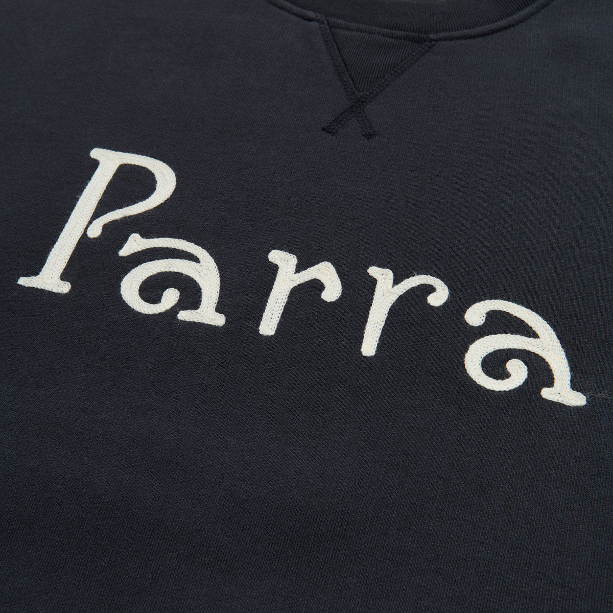 By Parra Weird Trad Logo Sweatshirt - Dark Navy image 3