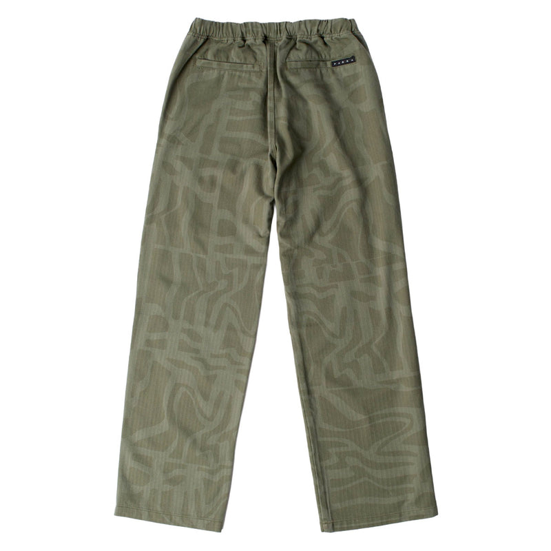 By Parra Broken FTP Pants - Green
