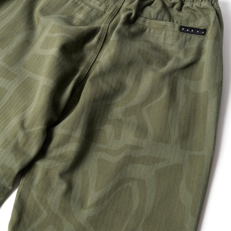 By Parra Broken FTP Pants - Green