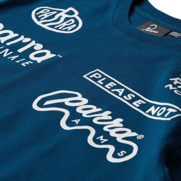 By Parra Media Training T-Shirt - Blue