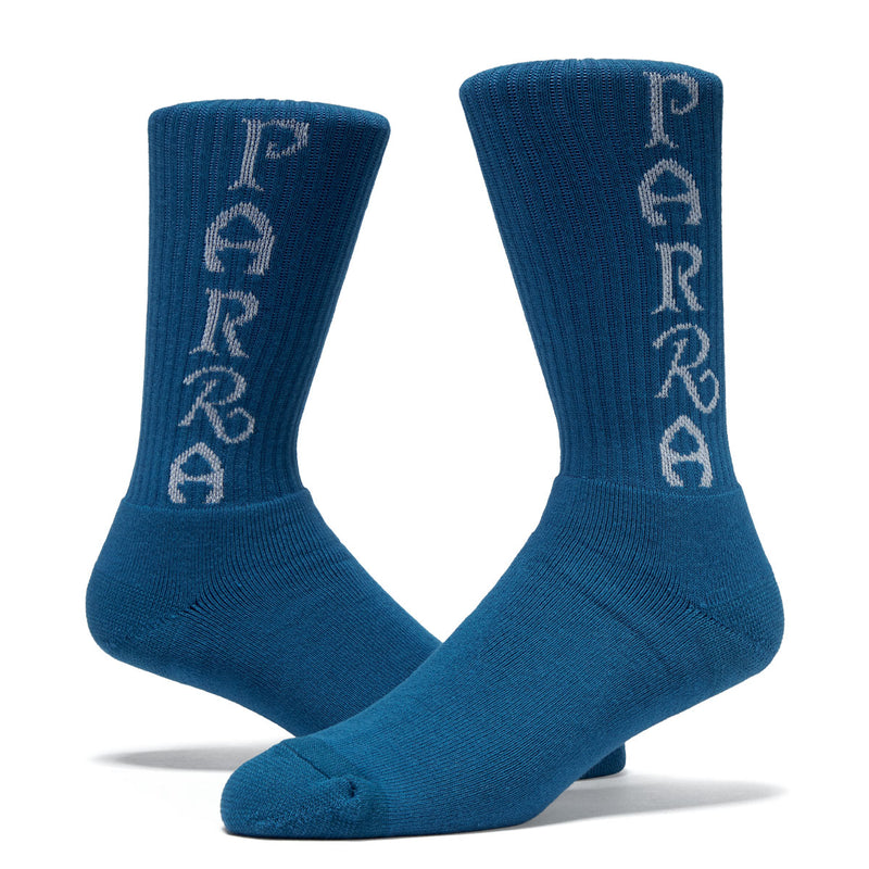By Parra Wordle Logo Crew Socks - Blue