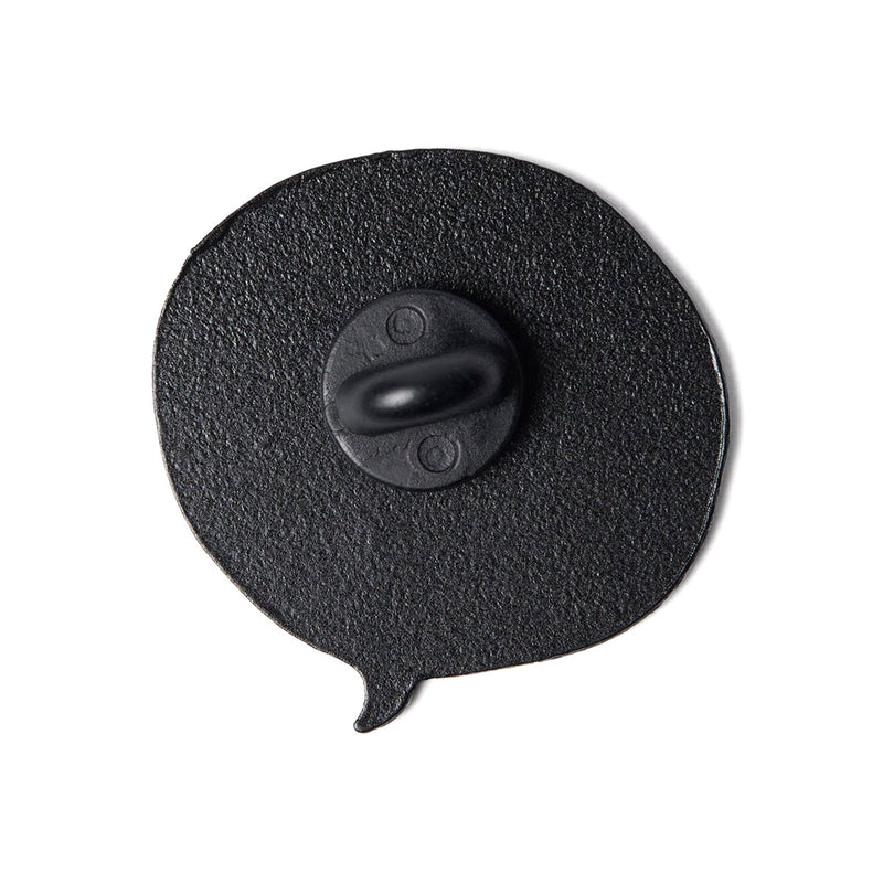 By Parra Destroy You Enamel Pin - Black