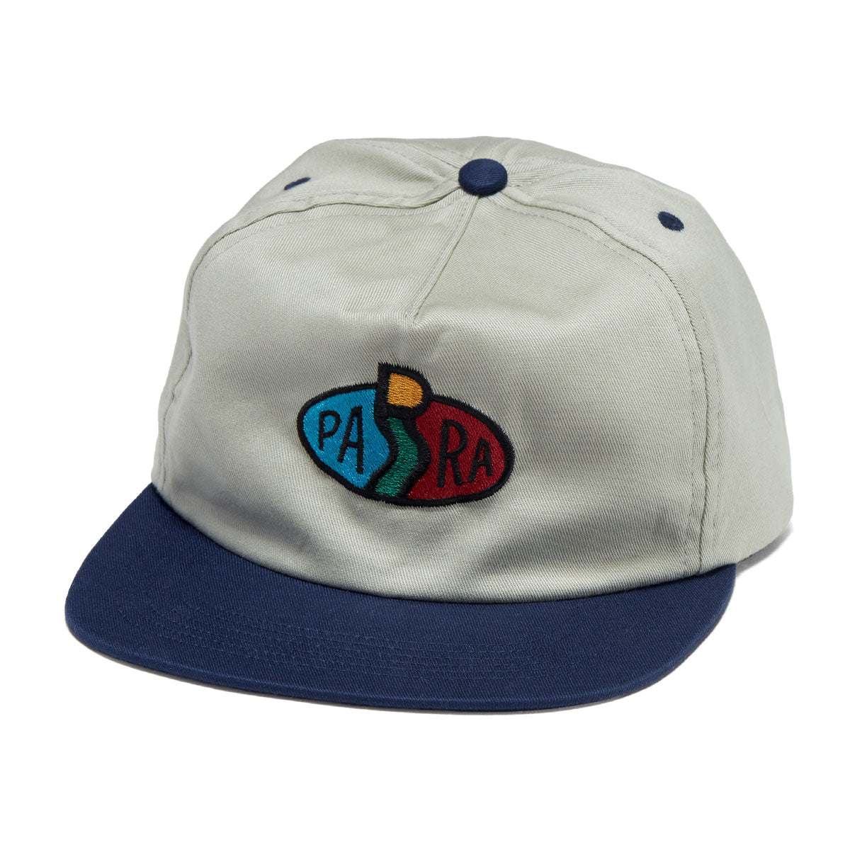 By Parra Legs Logo 5 Panel Hat - Off White image 1