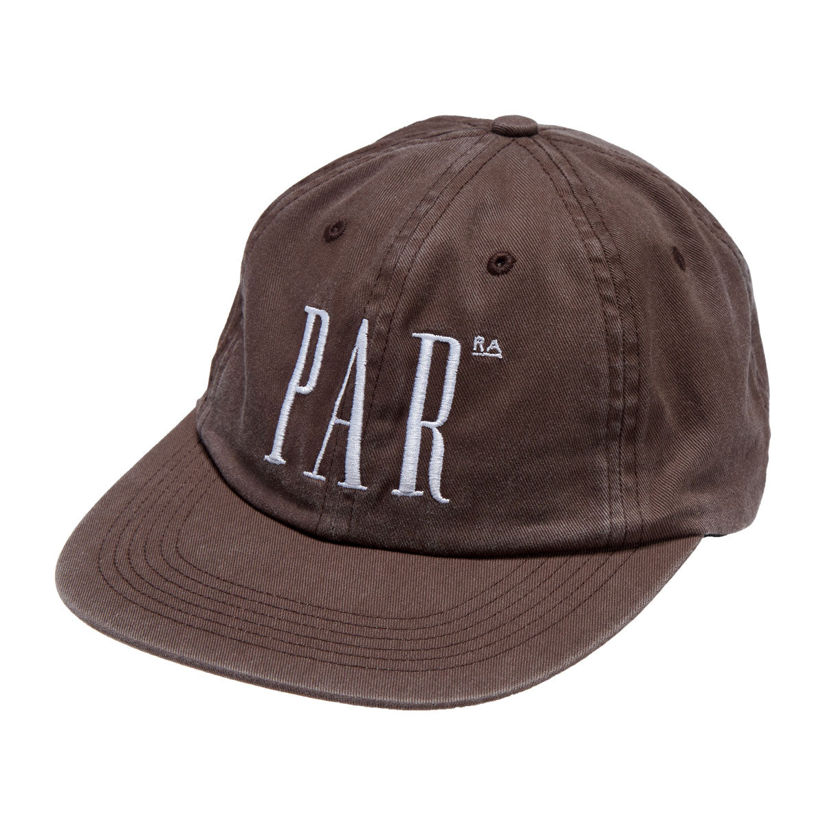 By Parra Store Logo 6 Panel Hat - Brown image 1
